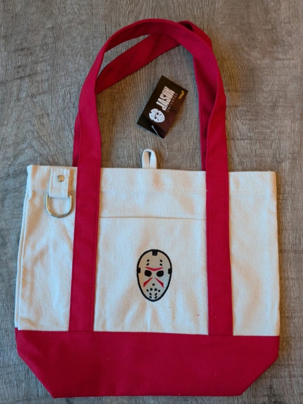 Spirit Halloween Jason Friday the 13th Mini Tote Bag NWT